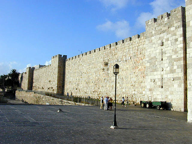 Outer Wall West of Jaffa Gate
